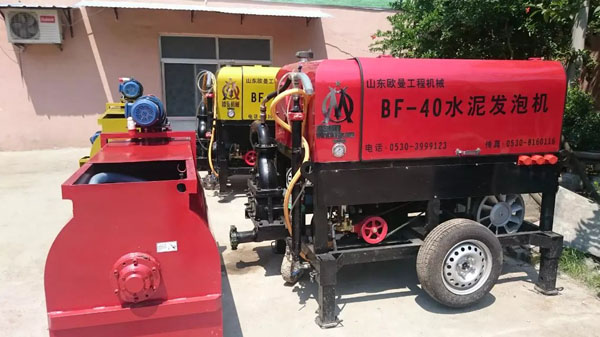 水泥發(fā)泡機(jī)的不同類型和特點(diǎn)?